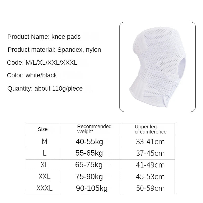 Professional Compression Knee Brace Support Breathable Adjustable Knee Support  Ultra-thin Fourth Generation Meniscus Knee Pads